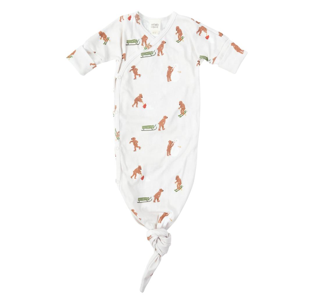 WOOLY ORGANIC - Kimono Orsetti