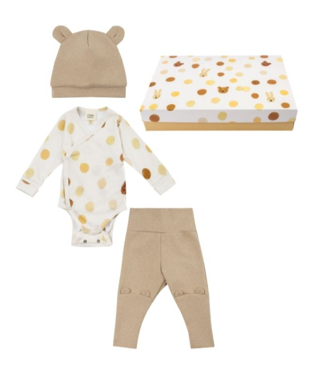 WOOLY ORGANIC - Set regalo nascita
