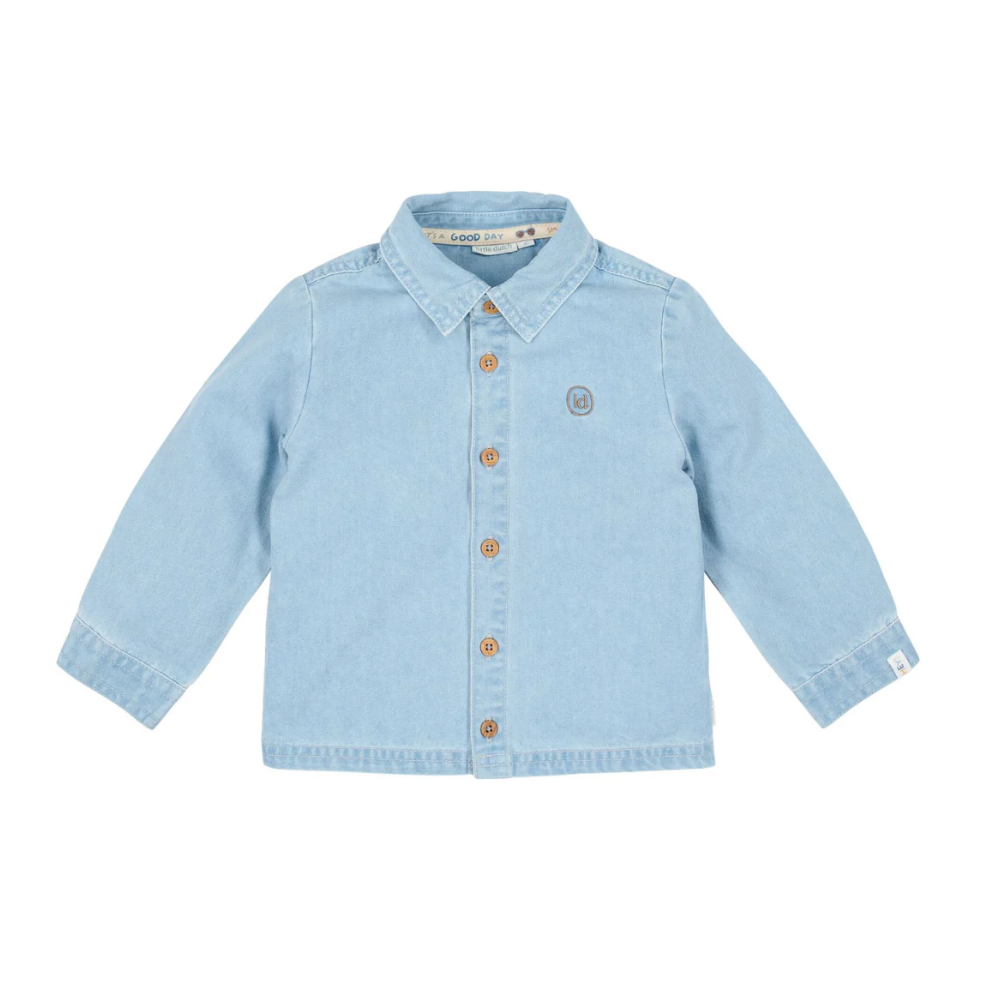 LITTLE DUTCH - Camicia in denim NA